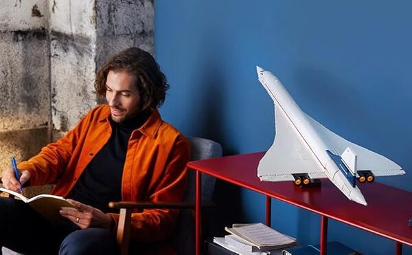 LEGO Icônes : Concorde Aircraft - Kit de construction 2083 pièces (10318)