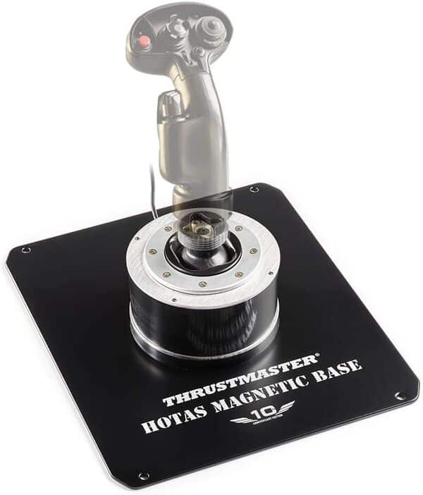 Thrustmaster HOTAS Base magnétique - Base de joystick modulaire haute précision avec technologie HEART HallEffect AccuRate pour PC