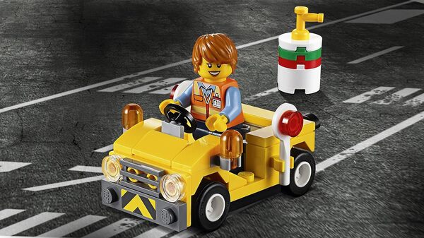 Lego City - 60079 - Jeu De Construction - Le Transporteur d'avion