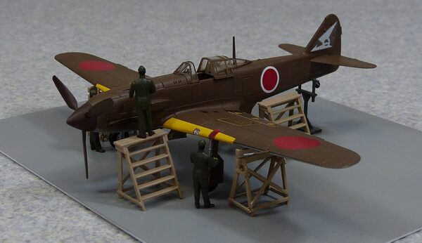 1/72 Guerre Shin Type de machine No.15 3 contre type II Hien teardrop modele de pare-brise en plastique