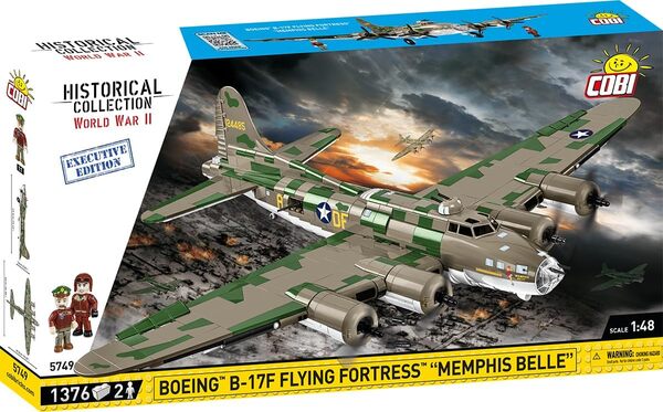 COBI Boeing B-17F Flying Fortress Memphis Belle 49,5x14x66cm