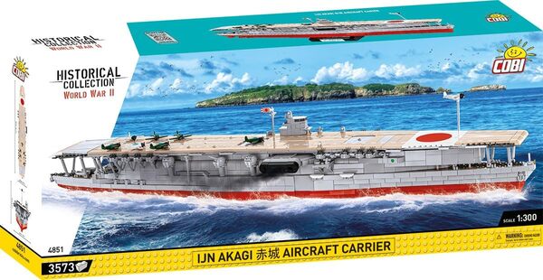 COBI Jouet de construction Akagi Aircraft Carrier