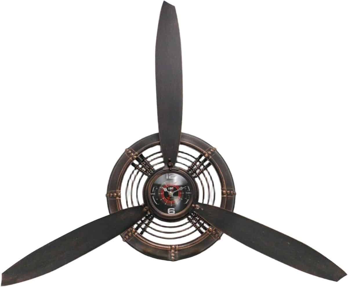 Avis sur la décoration murale GLOWMIRTH : hélice d'avion steampunk