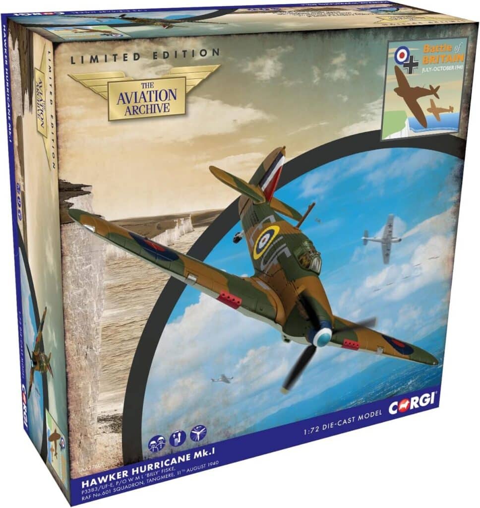 Test Corgi Hawker Hurricane MK.I - modèle réduit de la Bataille d'Angleterre