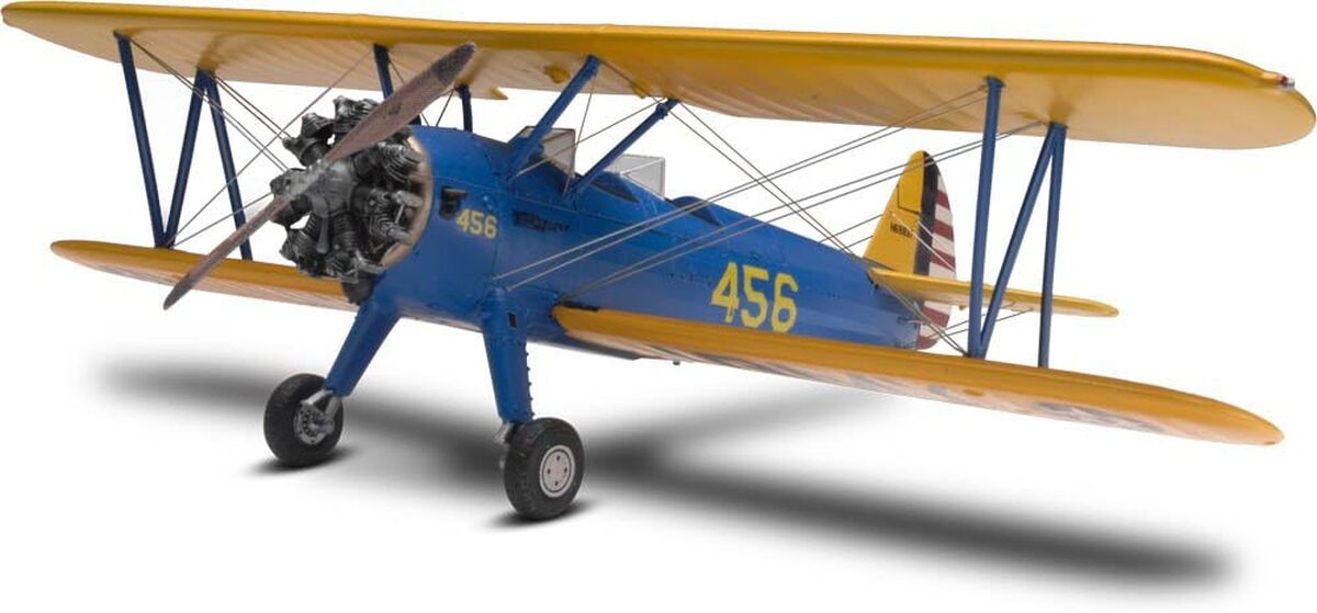 Test de la maquette d'avion Stearman PT-17 Revell 1/48