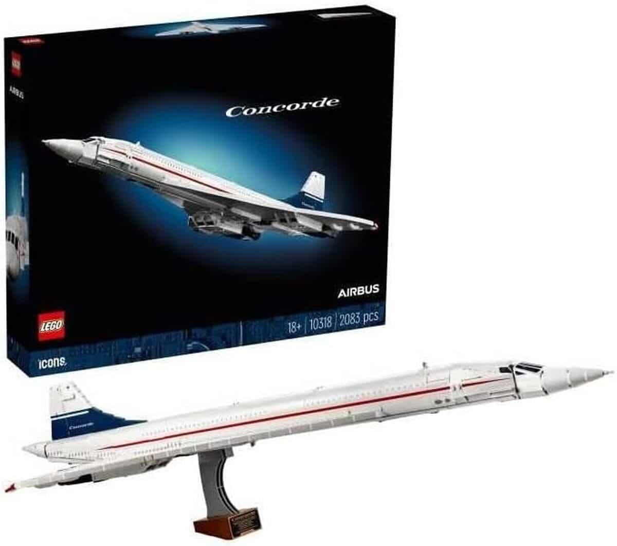 Test du Concorde LEGO 10318 : une maquette iconique pour adultes