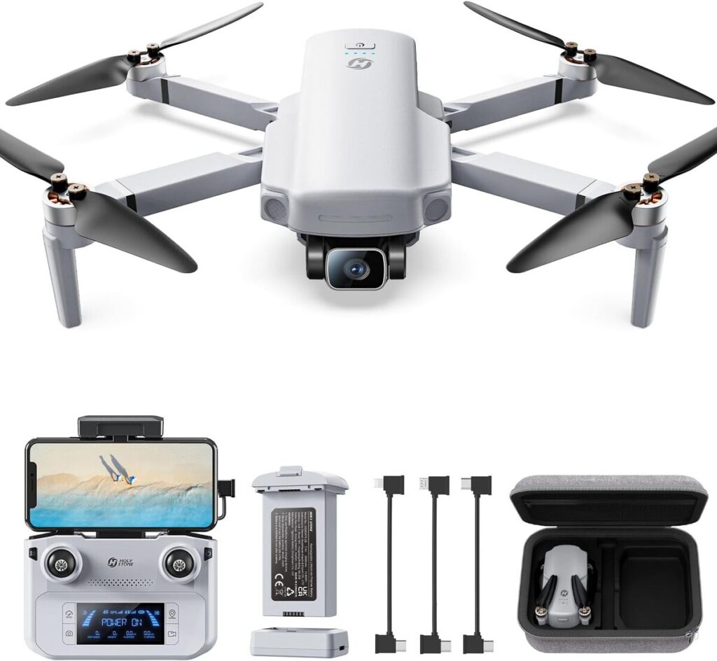 Test du drone Holy Stone HS360E : caméra 4K et GPS intégrés