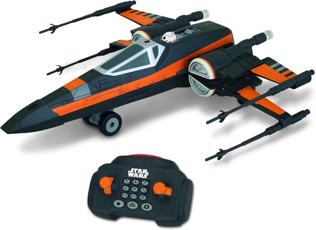 Test du Star Wars X Wing de Poe Dameron radiocommandé 30 cm