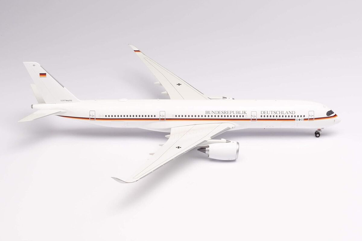 Test : herpa Luftwaffe Airbus A350-900 miniature