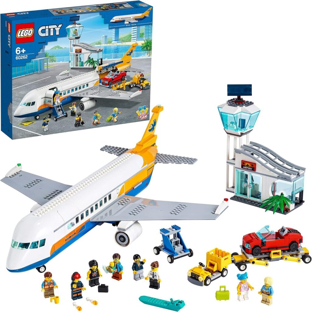 Test : lego City 60262 avion de passagers et terminal