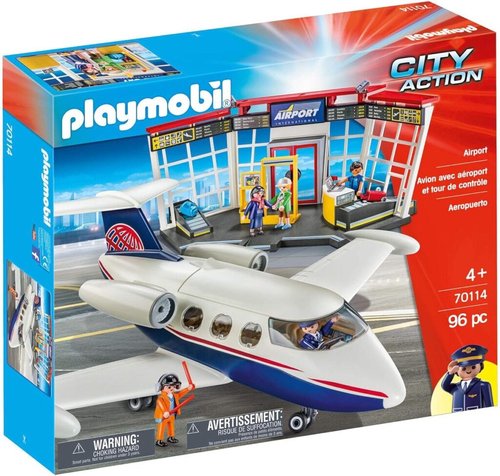 Test : playmobil 70114, l'aéroport City Action en 96 pièces