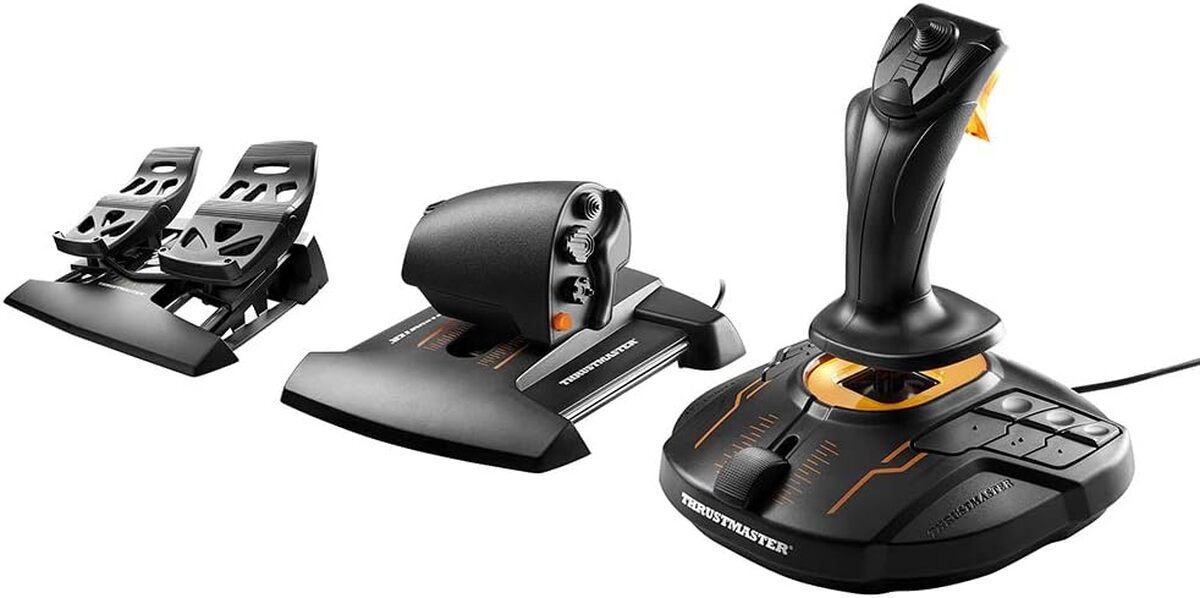 Test : thrustmaster T16000M FCS ensemble de vol complet
