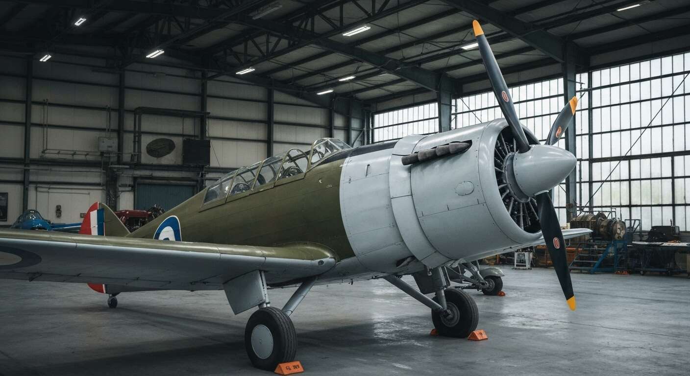 Conservation et restauration du bristol f.2 fighter