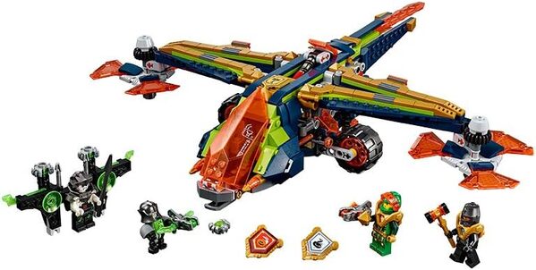 LEGO - L'avion-Arbalète D’Aaron - Jouet, 72005, Multicolore