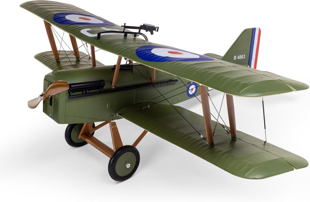 Essai de l'avion E-flite S.E.5a 900mm BNF Basic