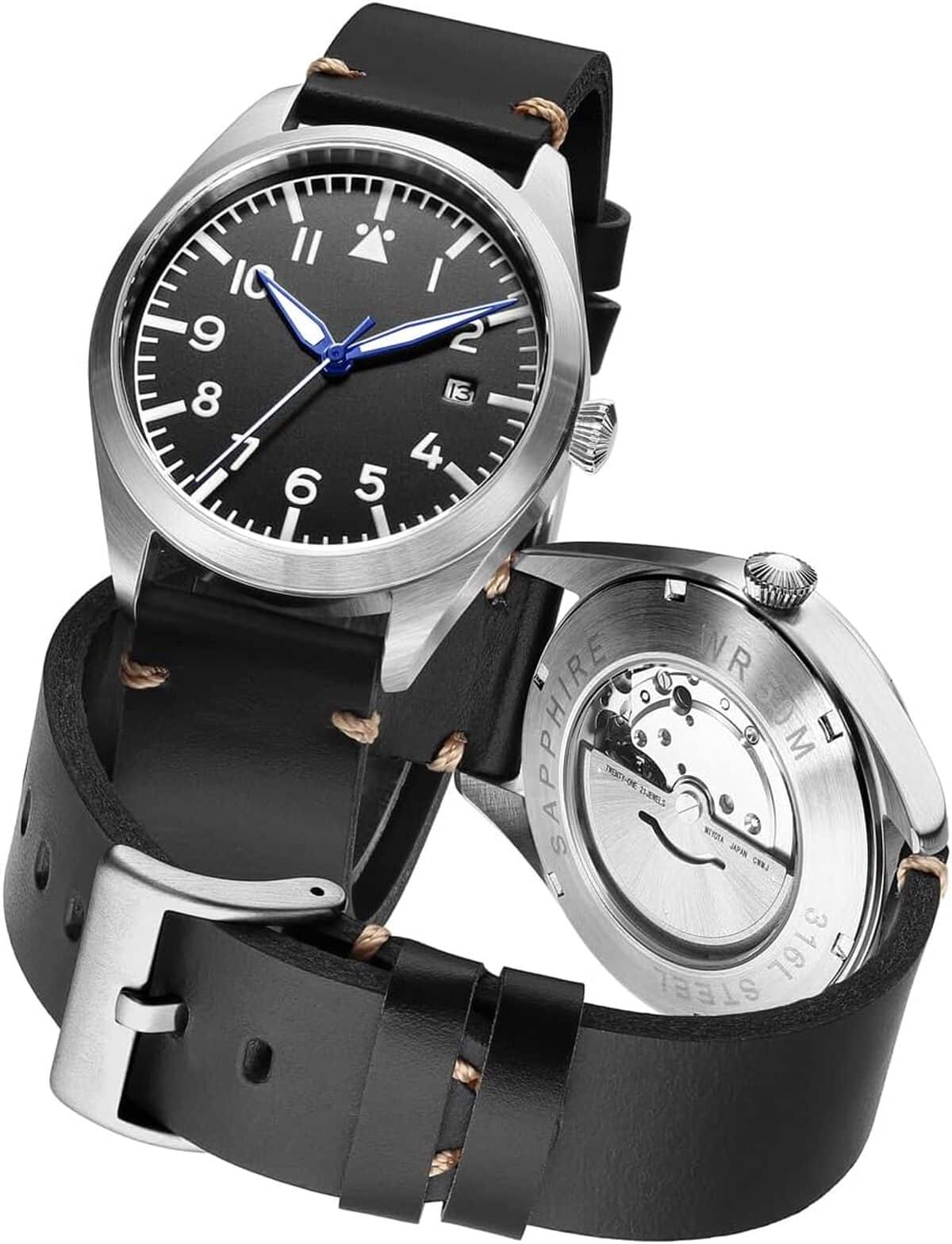 Essai montre aviateur automatique Flieger