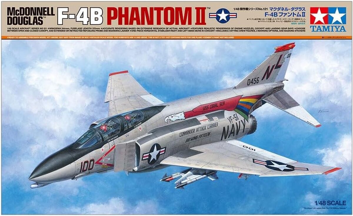 Test du F-4B Phantom II Tamiya : le kit de modélisme ultime