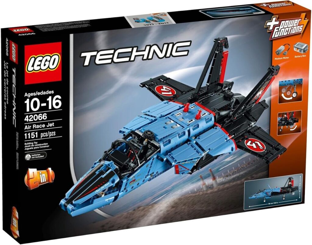 Test du jet de course LEGO 42066