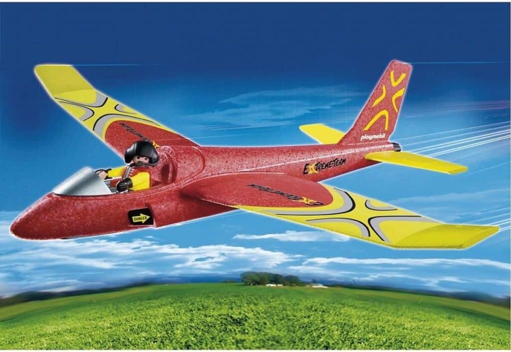 Test du planeur extrême Playmobil 4214