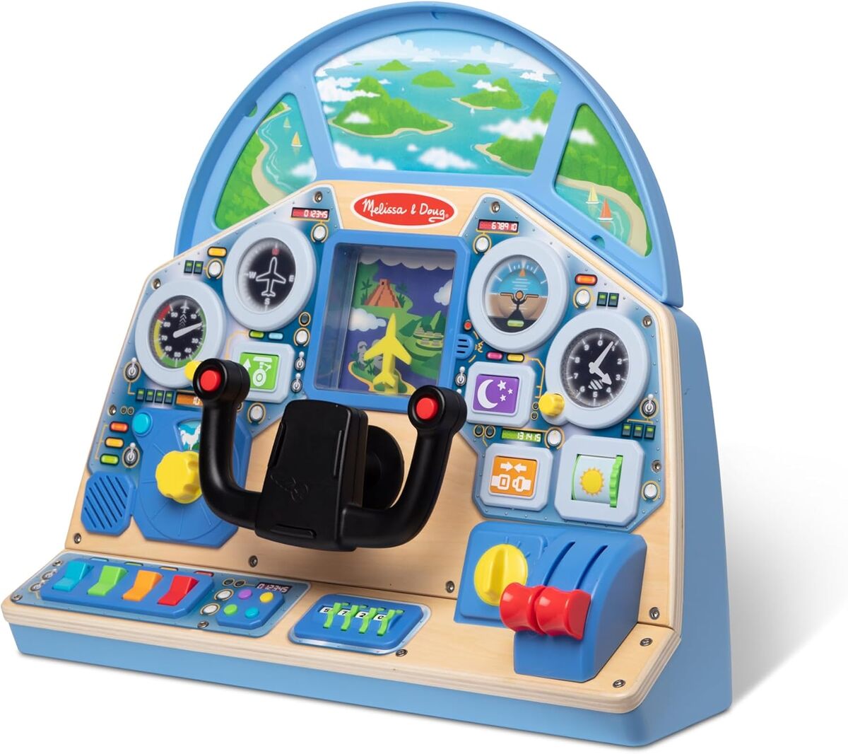 Test du tableau interactif pilote avion Melissa & Doug - jouet en bois