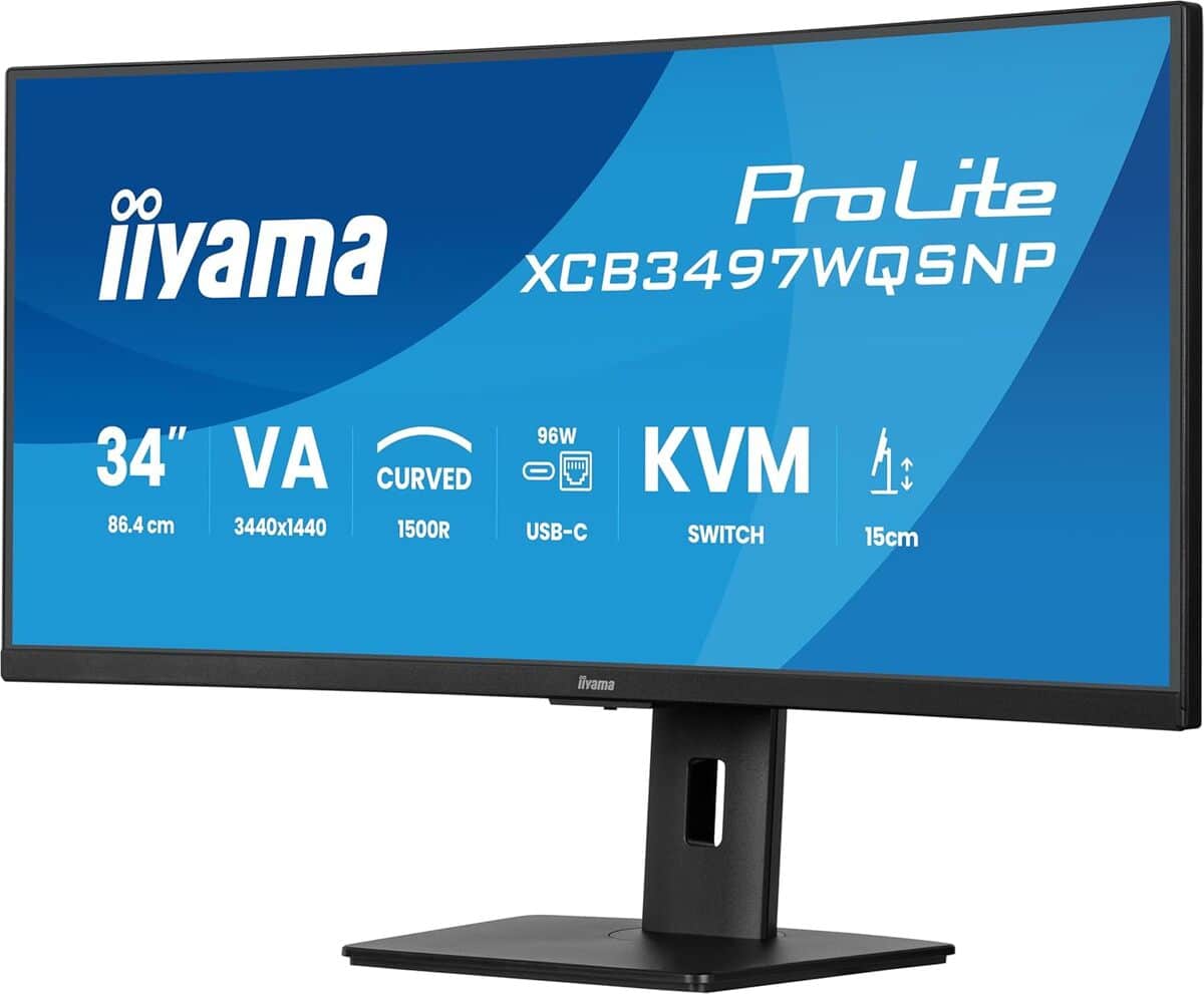 Test : iiyama Prolite XCB3497WQSNP-B1, moniteur VA incurvé UWQHD@120Hz