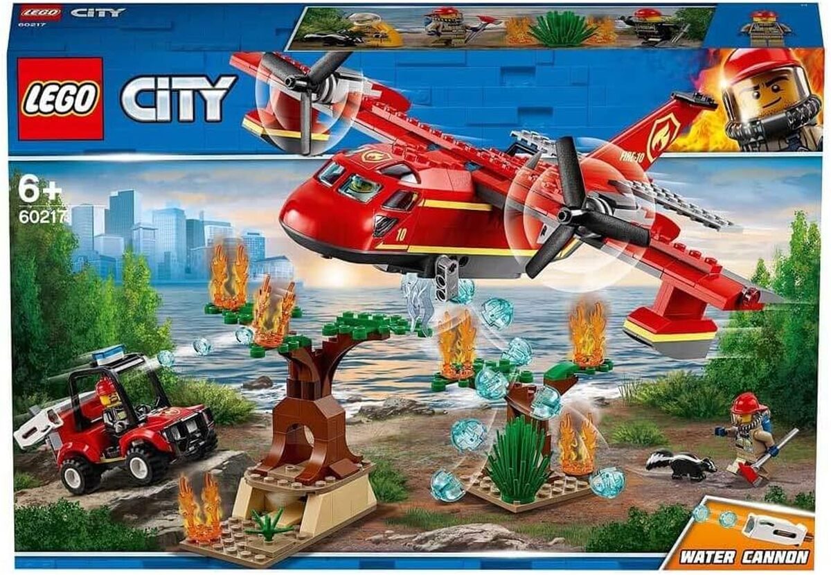 Test Lego City 60217 : avion de pompier en action