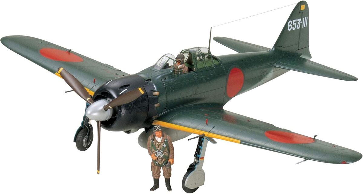 Test : maquette Tamiya Mitsubishi A6M5