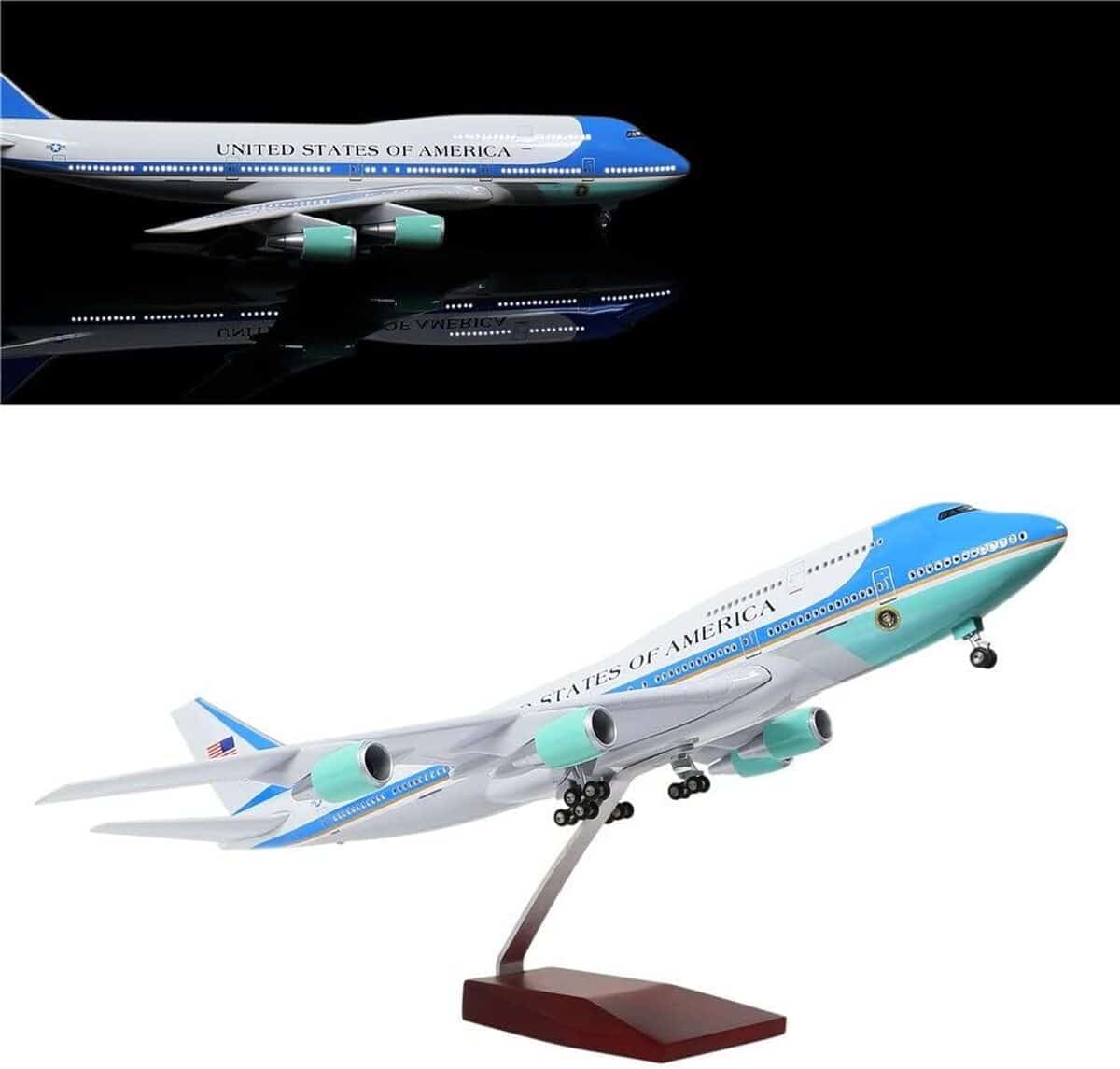 Test : modèle réduit 24-Hours Avion Air Force One avec LED