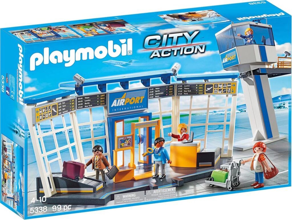 Test Playmobil 5338 aéroport et tour de contrôle