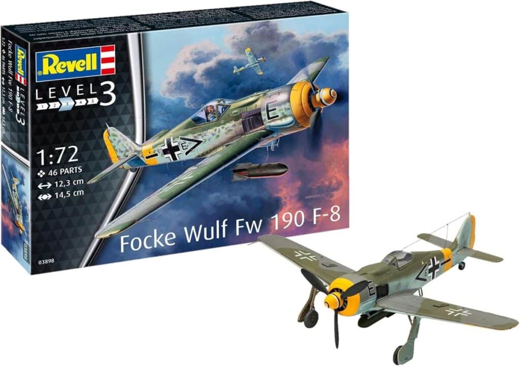 Test : revell Focke Wulf FW190 F-8 maquette avion