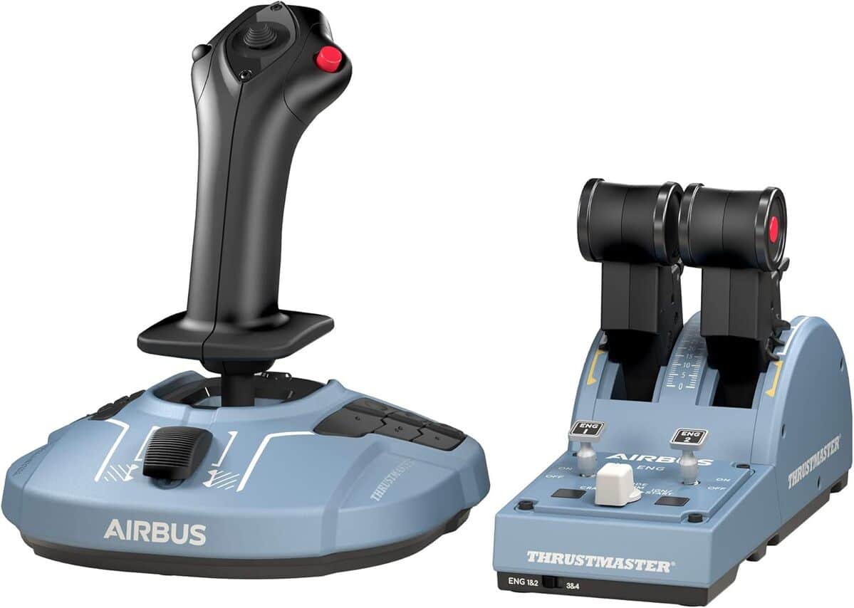 Test Thrustmaster TCA : commandes de vol Airbus pour PC