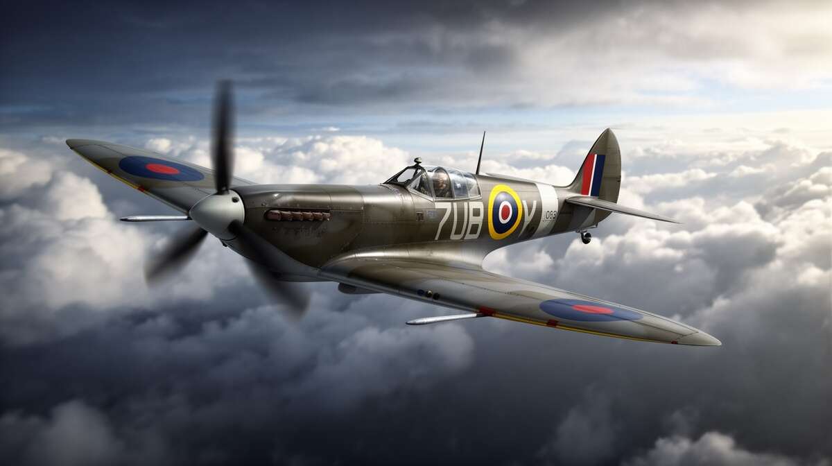 Le spitfire dans la bataille d'angleterre