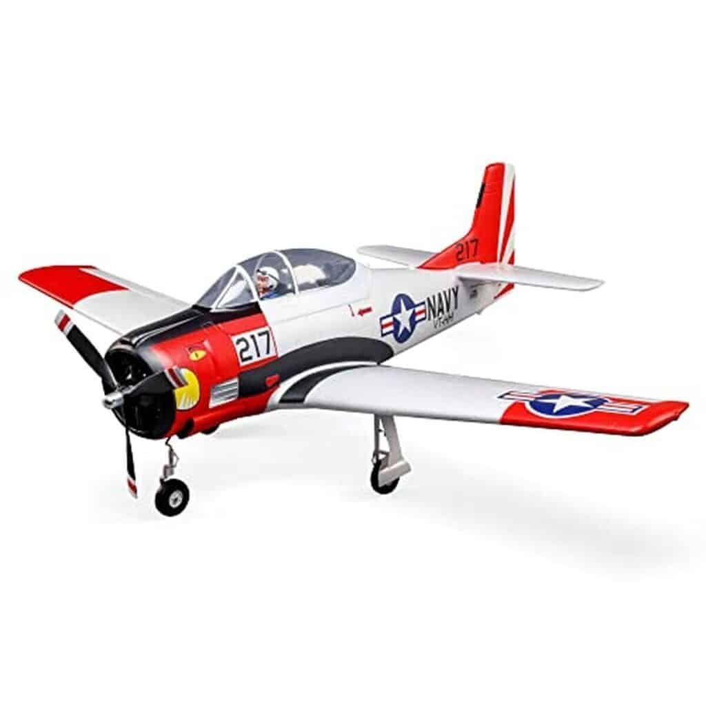 Test : avion intelligent BNF basic e-flite T-28 Trojan 1, 2 m