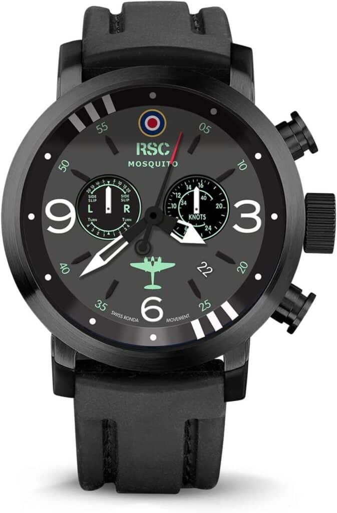 Test de la montre RSC Pilot's Watches Mosquito D-Day 45mm