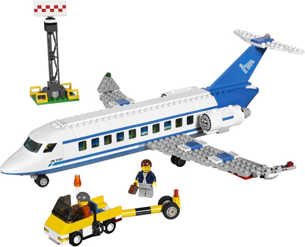 Test de l'avion LEGO City 3181