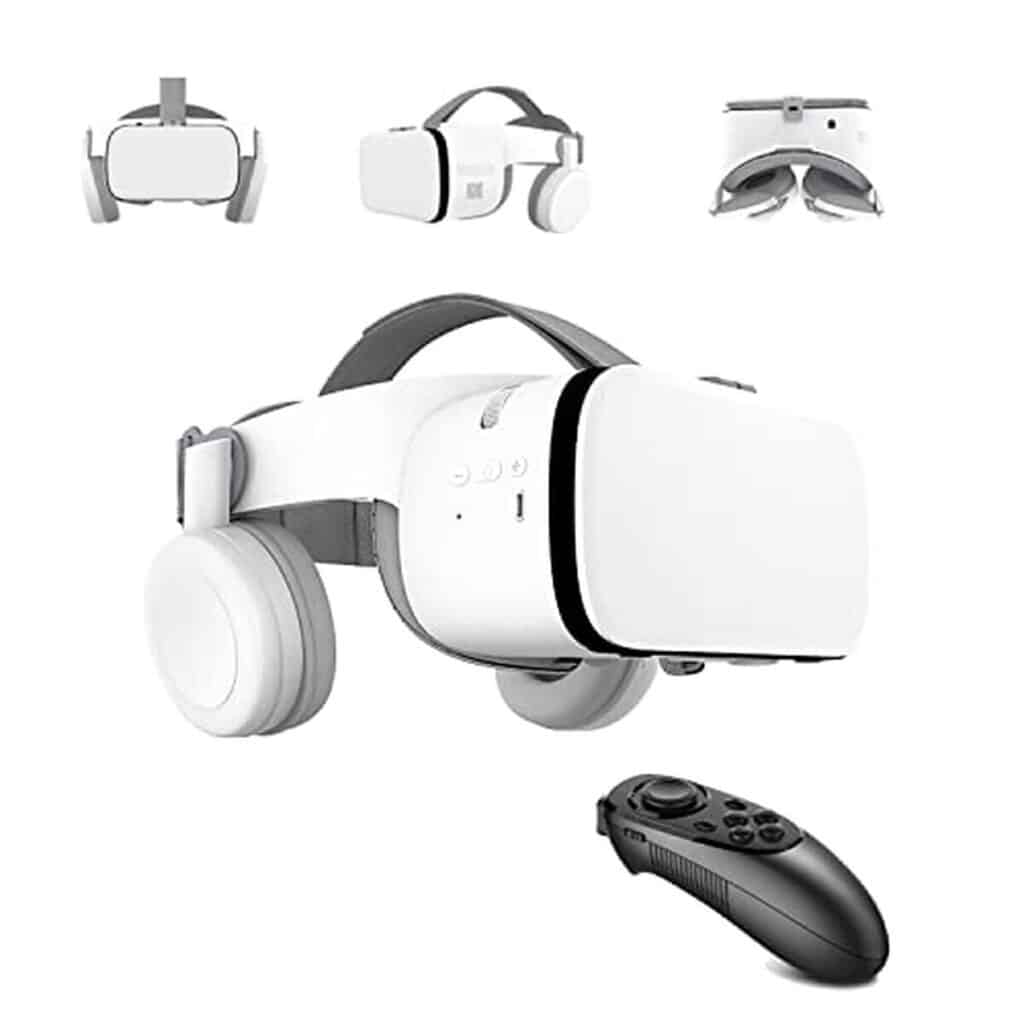 Test du casque VR pliable Bluetooth pour smartphones