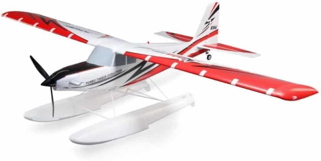 Test du E-flite Turbo Timber Evolution : avion intelligent 1.5m BNF avec flotteurs
