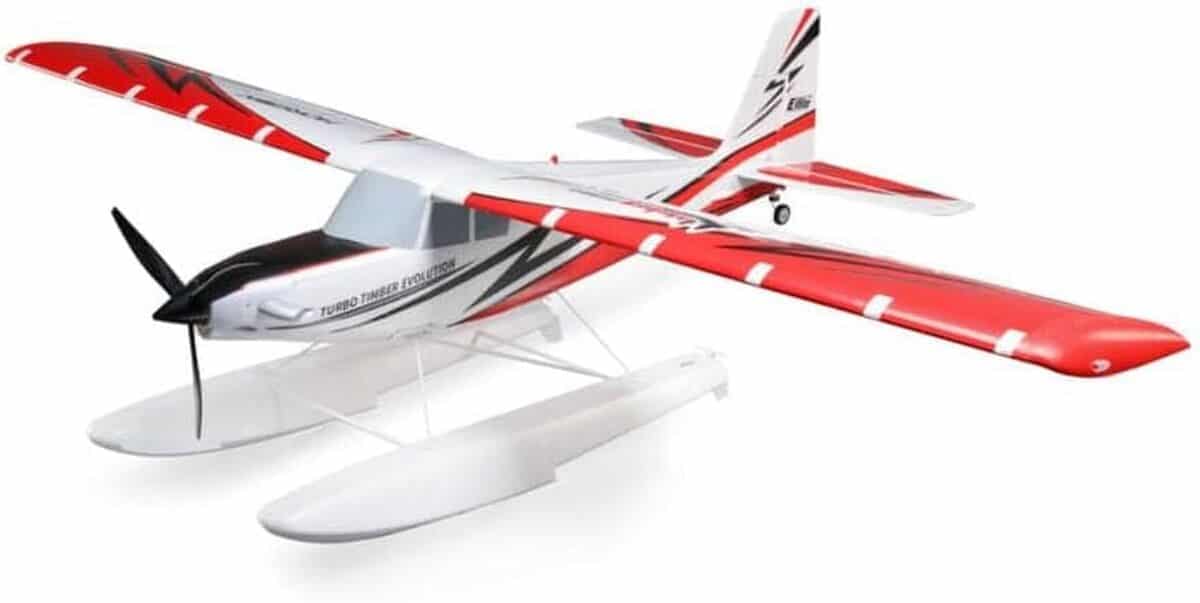 Test du E-flite Turbo Timber Evolution : avion intelligent 1.5m BNF avec flotteurs