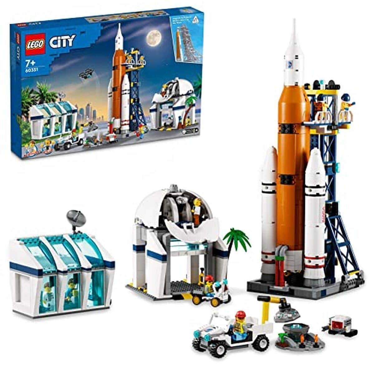 Test du LEGO 60351 city : base de lancement spatiale complète