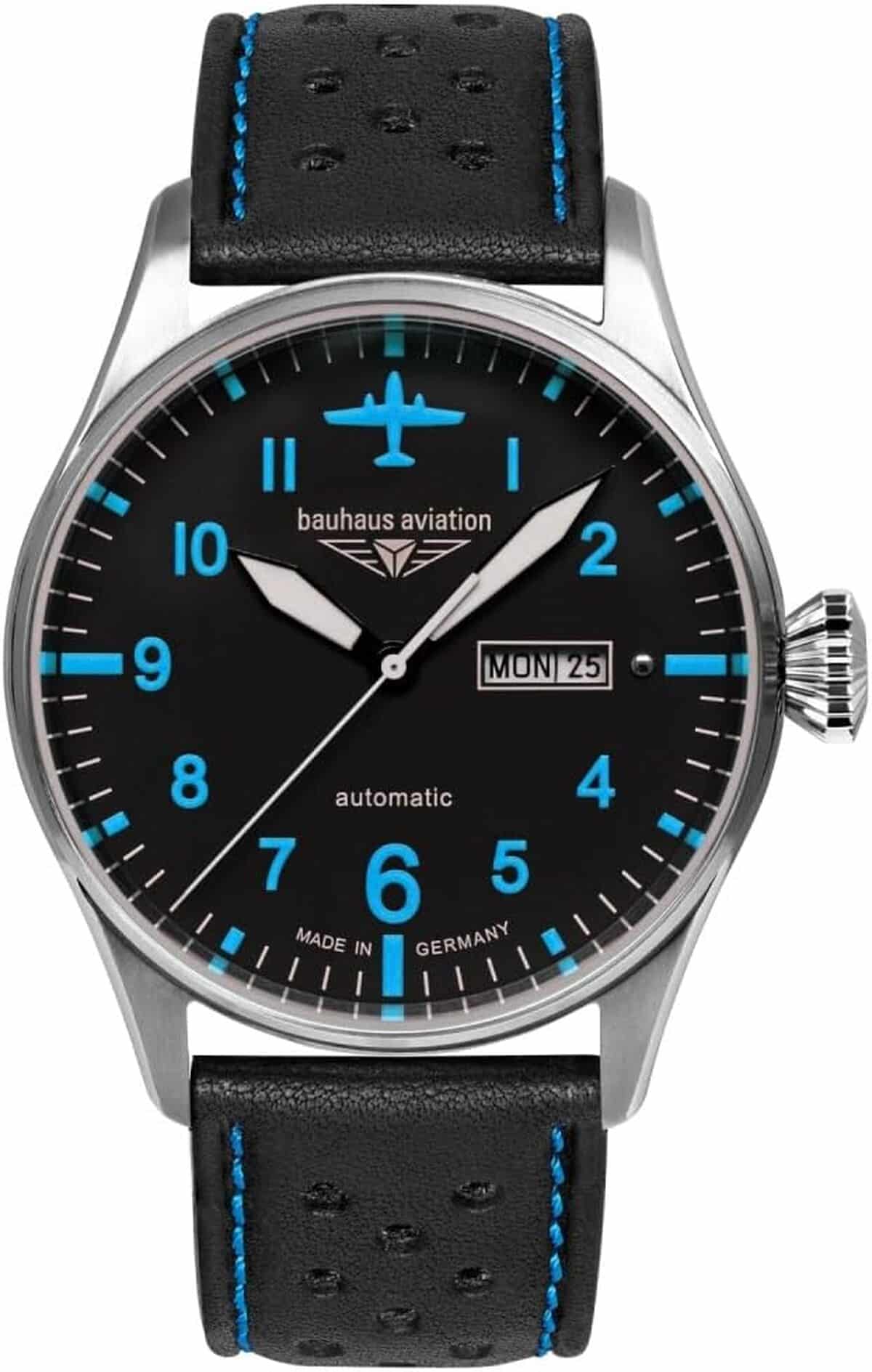 Test : montre Bauhaus Aviation Tornado Automatique 27663 noir