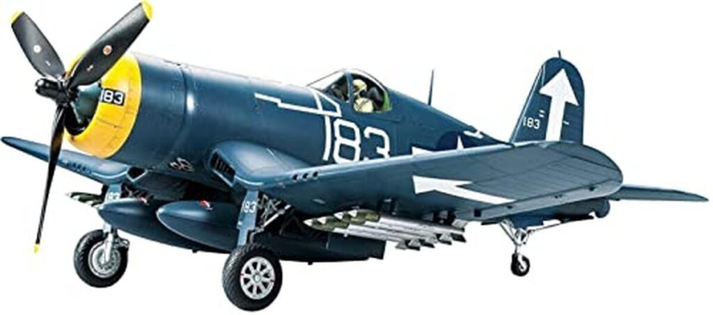 Test Tamiya TAM60327 Vought F4U-1D Corsair maquette plastique