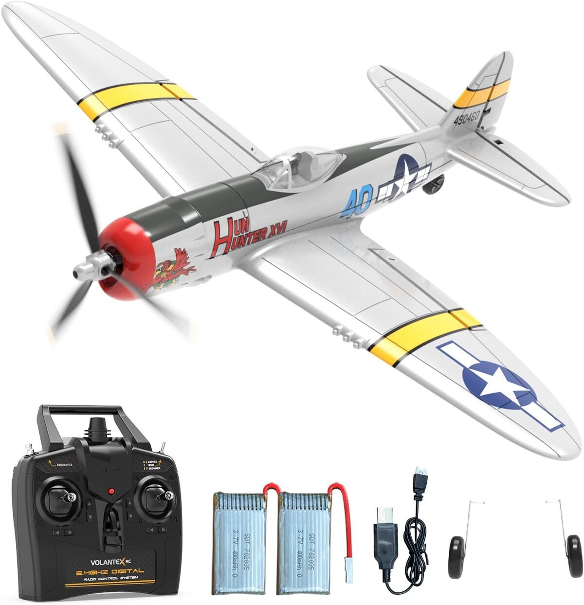 Test : volantexrc RC avion 4CH P47 RTF, idéal pour débutants