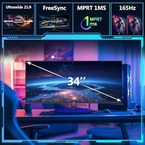 Découvrez notre test complet du moniteur gamer Z-Edge 34'' UWQHD ultra-wide : performances, design et expérience de jeu analysés. Plongez dans l'univers du gaming avec un affichage ultra-large  !