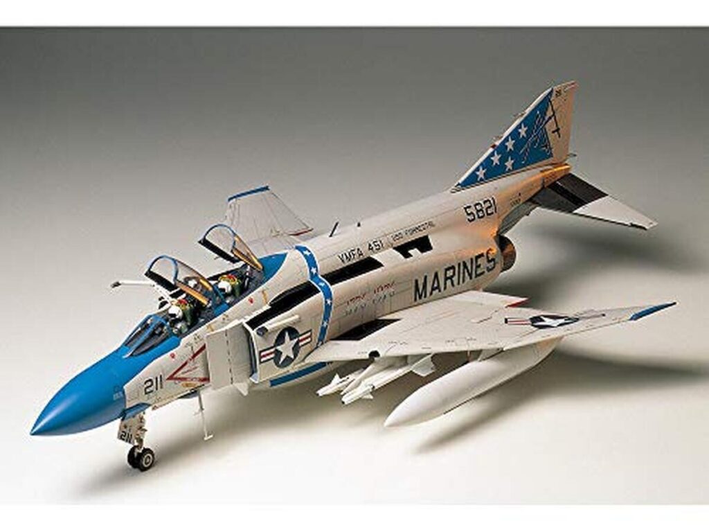 Test de la maquette Tamiya MC Donnell F-4j Phantom