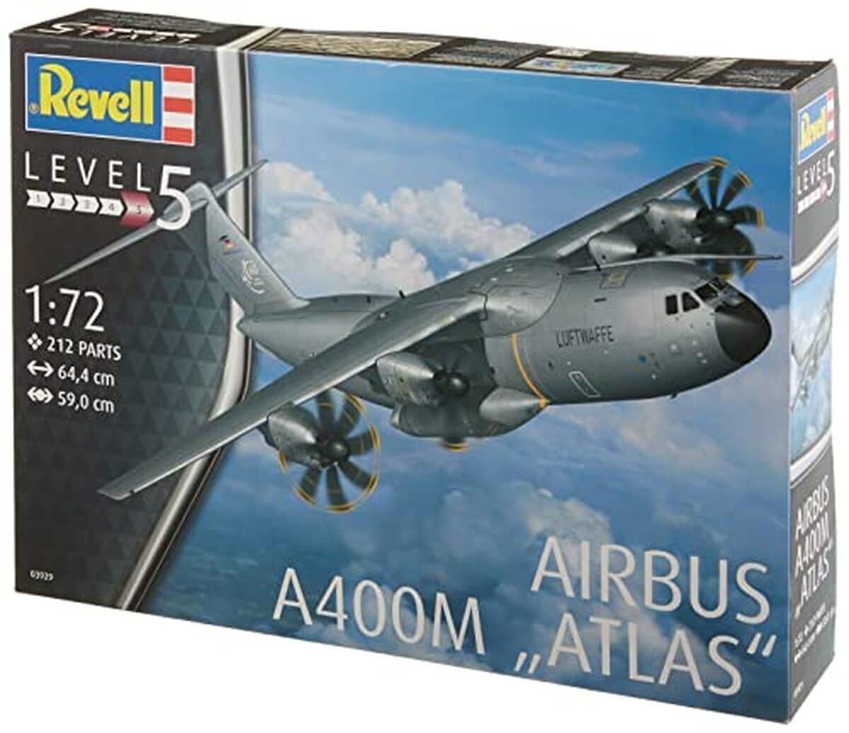 Test du Revell 03929 : maquette d'avion Airbus A400M Atlas