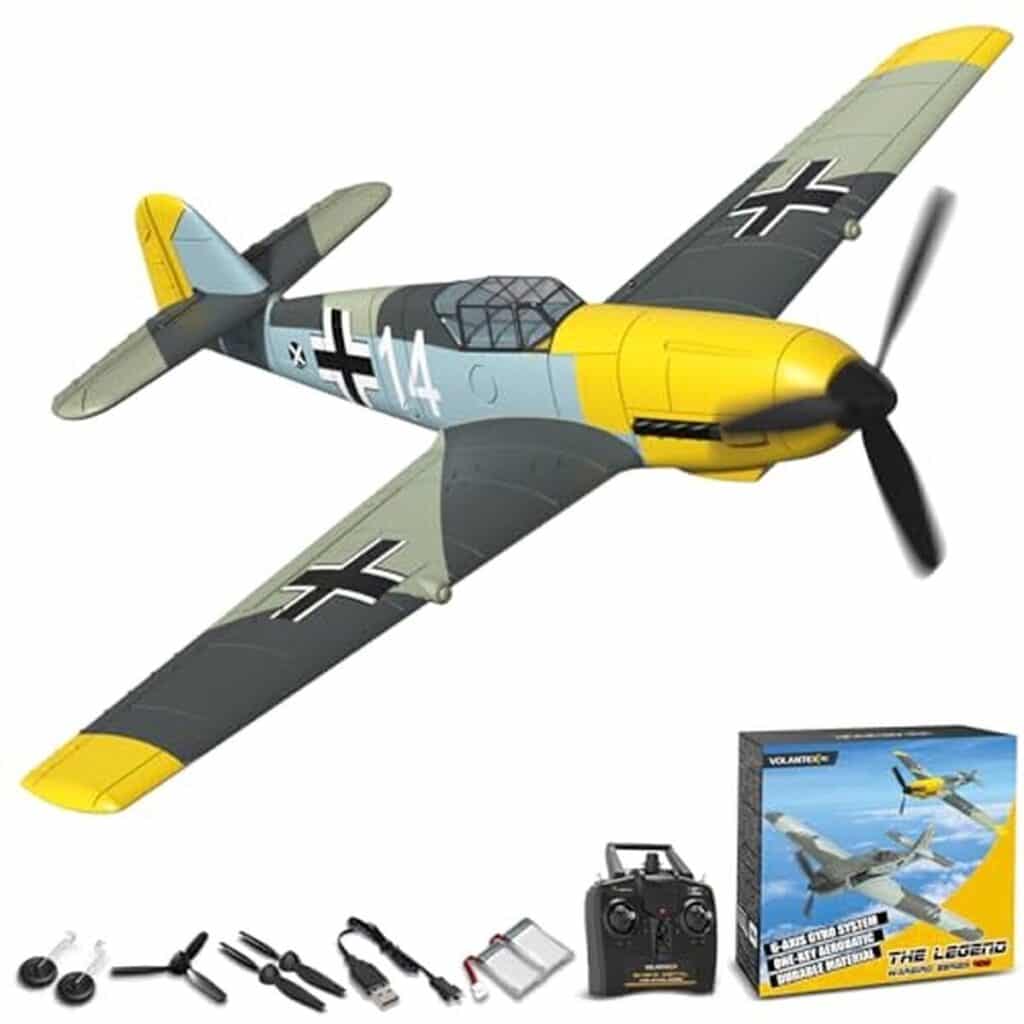 Test : volantexRC BF-109, l'avion RC acrobatique pour débutants