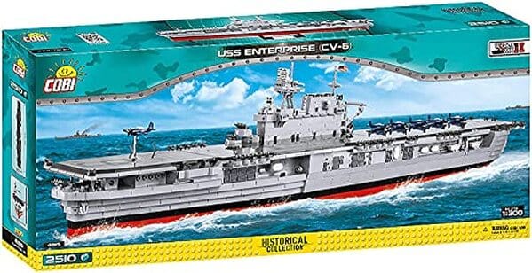 Analyse complète de la maquette cobi USS Enterprise CV-6 : plongée dans les détails d'une construction historique fascinante et réaliste. Obtenez notre avis et découvrez ce modèle emblématique.