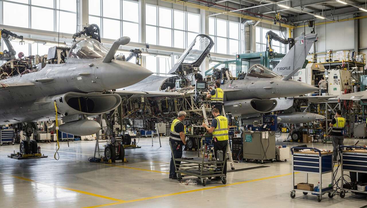 Les &eacute;tapes de fabrication au sein des usines dassault