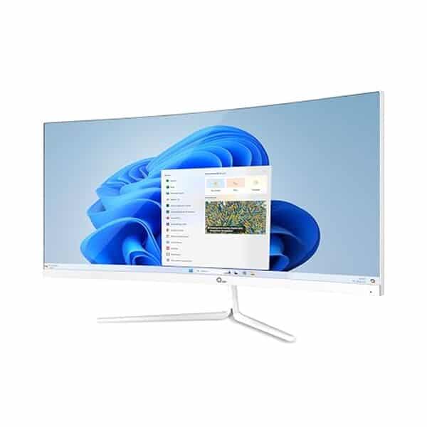 Découvrez l'ultra-large moniteur Qian QMC-VA30-02 de 30 pouces. Plongez dans une expérience visuelle immersive avec ce modèle incurvé combinant technologie avancée et design élégant.