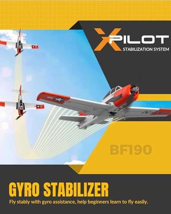 Découvrez l'essai complet de l'avion RC VolaTEXRC T28 Trojan 4 canaux inspiré de la Seconde Guerre mondiale et prêt à voler avec télécommande.